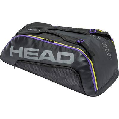 Head Tour Team Supercombi 9 Racket Bag - Black/Purple/Yellow - main image