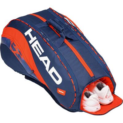 Head Radical Monstercombi 12 Racket Bag - Blue/Orange - main image