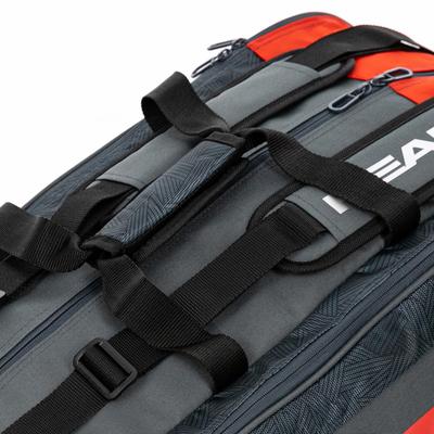 Head Core Supercombi 9 Racket Bag - Grey/Red - main image
