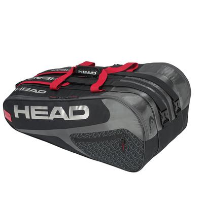 Head Elite Monstercombi 12 Racket Bag - Black/Red