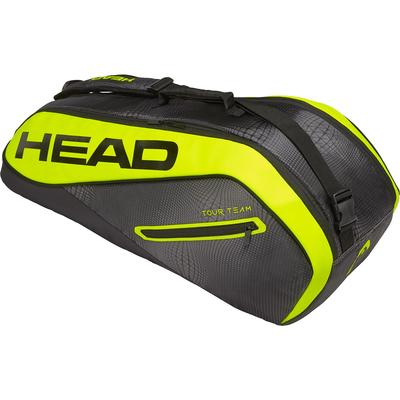 Head Tour Team Extreme Combi 6 Racket Bag - Black/Yellow - main image