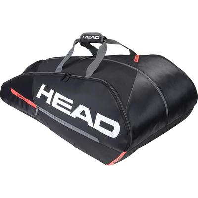 Head Tour Team Monstercombi 12 Racket Bag - Black/Orange