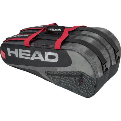 Head Elite Supercombi 9 Racket Bag - Black/Red - main image