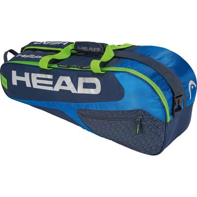 Head Elite 6 Racket Combi Bag - Blue/Green