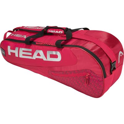 Head Elite 6 Racket Combi Bag - Red