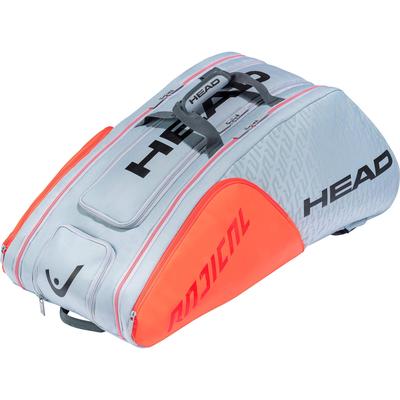 Head Radical Monstercombi 12 Racket Bag - Grey/Orange - main image