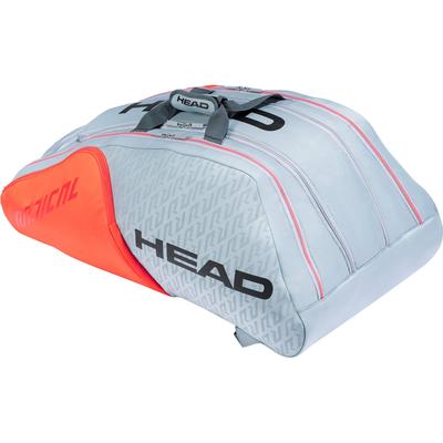 Head Radical Monstercombi 12 Racket Bag - Grey/Orange - main image