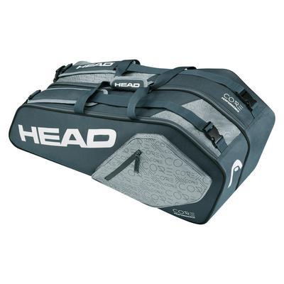 Head Core Combi 6 Racket Bag - Anthracite/Grey
