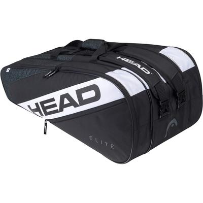 Head Elite Monstercombi 12 Racket Bag - Black/White (2022)