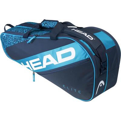 Head Elite 6 Racket Combi Bag - Blue/Navy