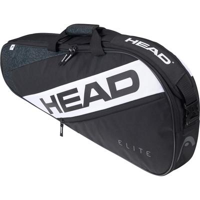 Head Elite 3 Racket Bag - Black/White - main image