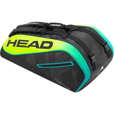 Head Extreme Supercombi 9 Racket Bag - Black/Yellow