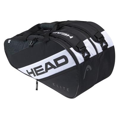 Head Elite Supercombi Racket Padel Bag - Black/White