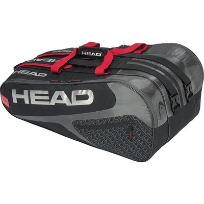 Head Elite Monstercombi 12 Racket Bag - Black/Red - main image