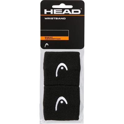 Head 2.5 Inch Wristband Pair - Black