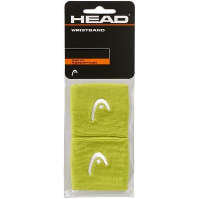 Head 2.5 Inch Wristband Pair - Lime Green
