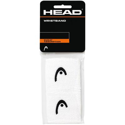 Head Wristband 2.5 Inch Pair - White - main image