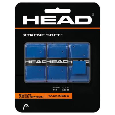 Head Xtreme Soft Overgrips (Pack of 3) - Blue - main image
