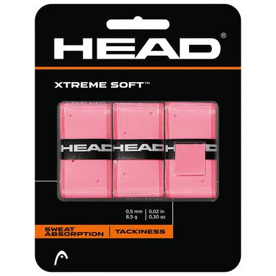Head Xtreme Soft Overgrips (Pack of 3) - Pink