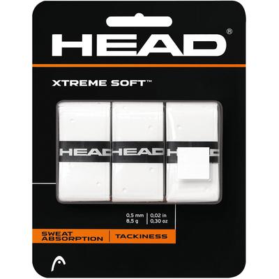 Head Xtreme Soft Overgrips (Pack of 3) - White - main image