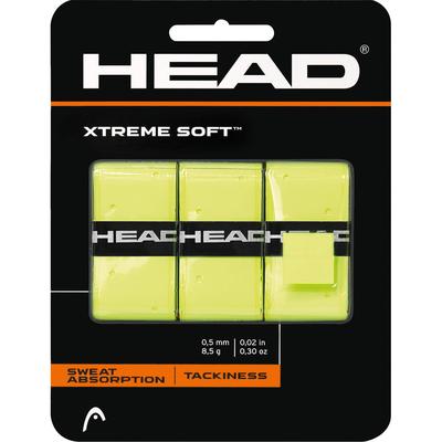 Head Xtreme Soft Overgrips (Pack of 3) - Yellow