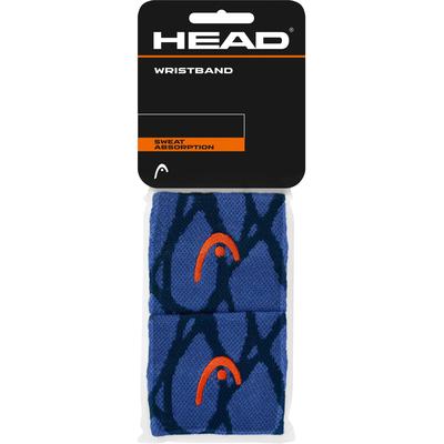 Head Radical Wristband 2.5 Inch Pair - Blue