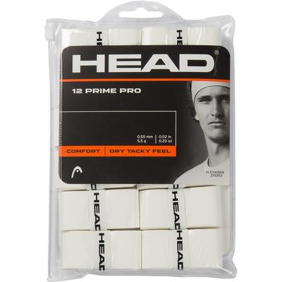 Head Prime Pro Overgrips (Pack of 12) - White - main image
