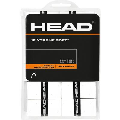 Head Xtreme Soft Overgrips (Pack of 12) - White - main image