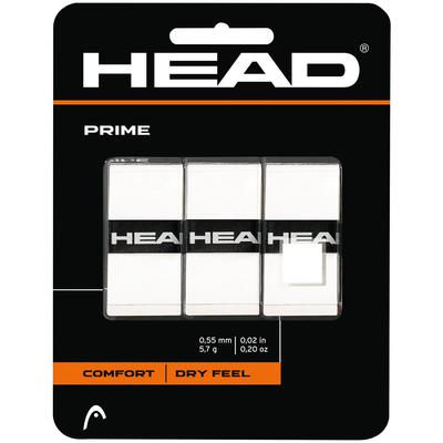 Head Prime Overgrips (Pack of 3) - White - main image
