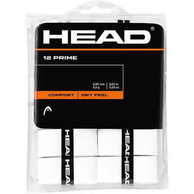 Head Prime Overgrips (Pack of 12) - White - main image