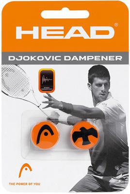 1X HEAD TENNIS DAMPENER SHOCK ABSORBER DJOKOVIC Orange Bird HEAD Tennis Dampener 