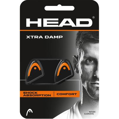 Head Xtra Damp Vibration Dampener (Pack of 2) - Orange/Black - main image