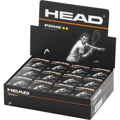 Head Prime Double Yellow Dot Squash Balls - 1 Dozen - main image