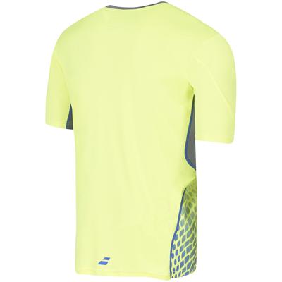 Babolat Mens Performance Crew Neck Tee - Yellow - main image