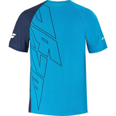 Babolat Mens Drive Crew Neck Tee - Drive Blue