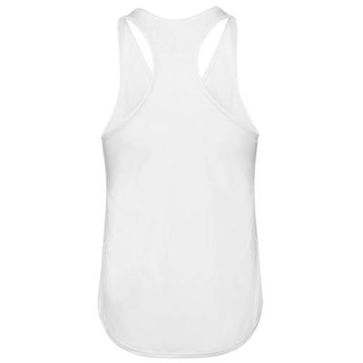 Babolat Womens Compete Tank Top - White/Vivacious Red