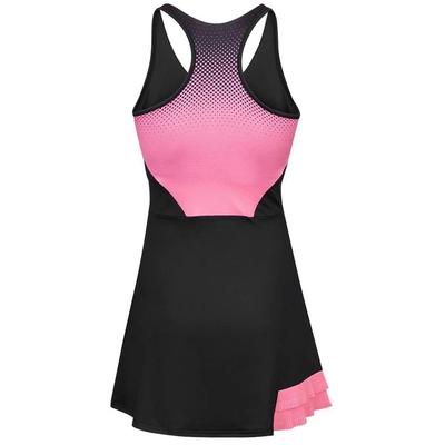 Babolat Womens Compete Dress - Black/Geranium Pink - main image