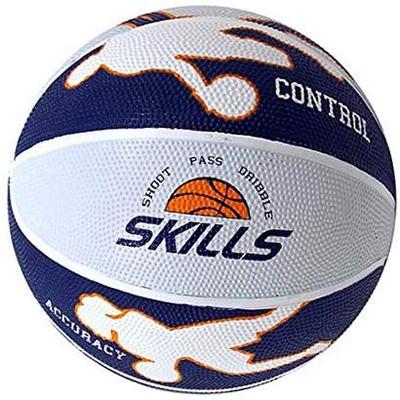 Baden Skills Basketball - Dark Blue/White (Size 6)