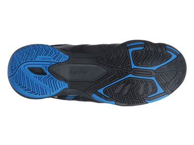 Babolat Boys V-Pro 2 Junior Tennis Shoes - Grey/Blue - main image