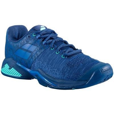 Babolat Mens Propulse Blast Tennis Shoes - Dark Blue/Green - main image