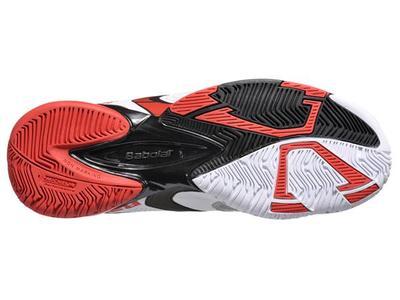 Babolat Mens V-Pro 2 All Court Tennis Shoes - White/Red - main image