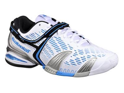 Babolat Mens Propulse 4 Tennis Shoes - White/Blue - main image