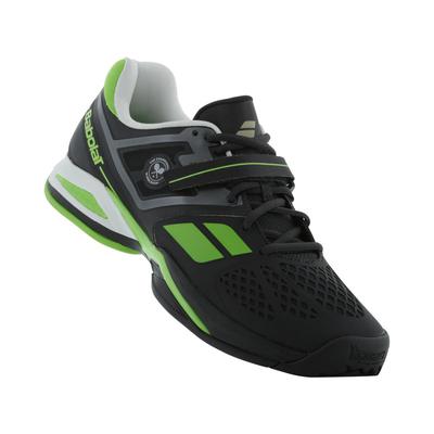 Babolat Mens Propulse 5 BPM Wimbledon Tennis Shoes - Black/Green - main image