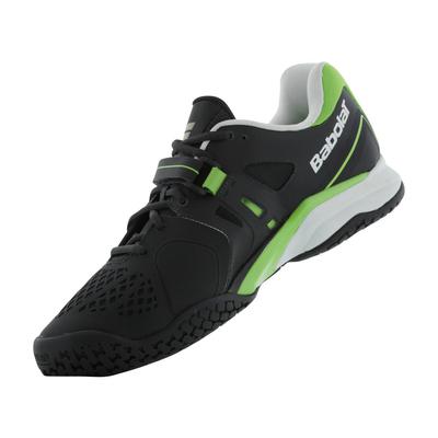 Babolat Mens Propulse 5 BPM Wimbledon Tennis Shoes - Black/Green - main image