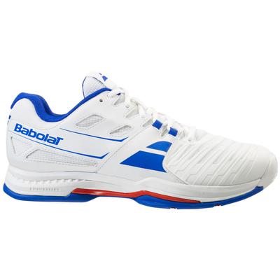 Babolat Mens SFX All Court Tennis Shoes - White/Blue - main image