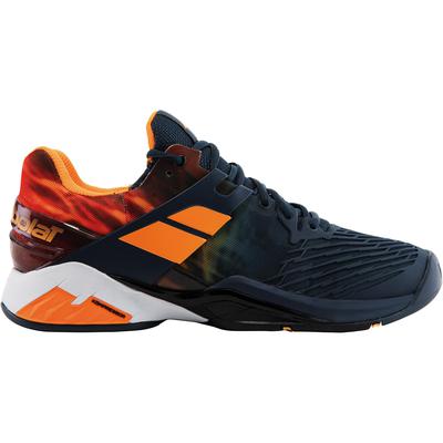 Babolat Mens Propulse Fury Tennis Shoes - Dark Navy/Orange