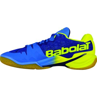 Babolat Mens Shadow Tour Badminton Shoes - Blue/Yellow