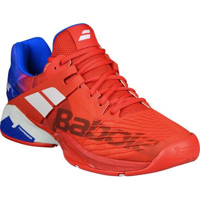 Babolat Mens Propulse Fury Tennis Shoes - Bright Red/Electric Blue - main image