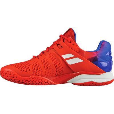 Babolat Mens Propulse Fury Tennis Shoes - Bright Red/Electric Blue - main image