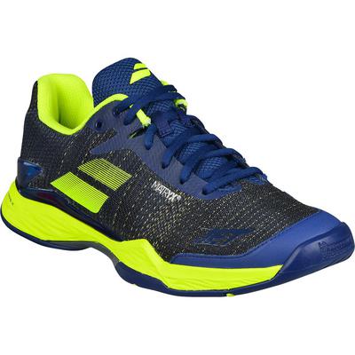 Babolat Mens Jet Mach II Tennis Shoes - Estate Blue/Fluo Yellow - main image